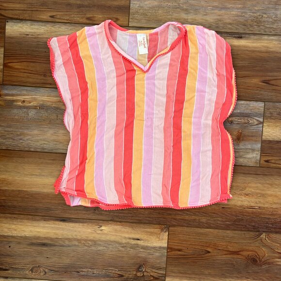 Toddler Girl Clothing Swim Suit + Cover-Up Size 4T (3 pieces) - Picture 2 of 4